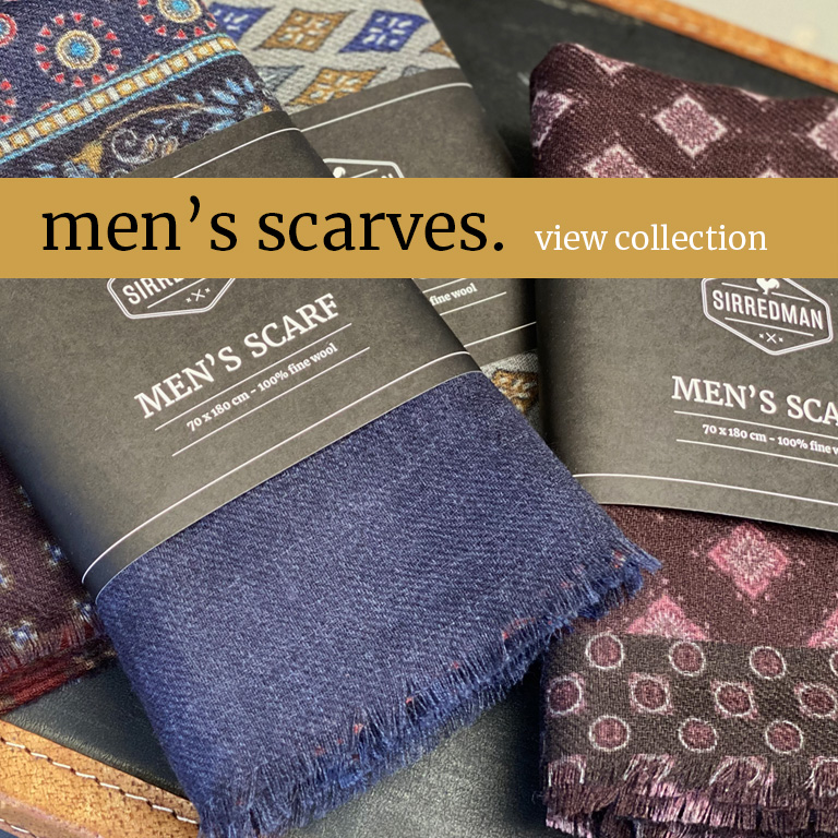 Sir Redman mens scarves