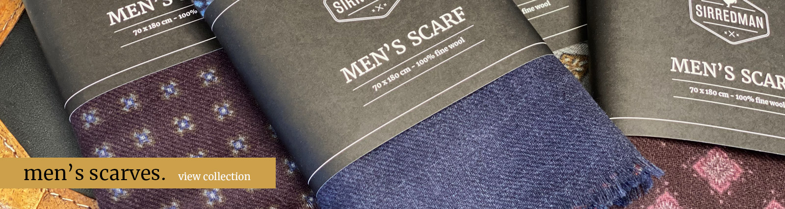 Sir Redman mens scarves