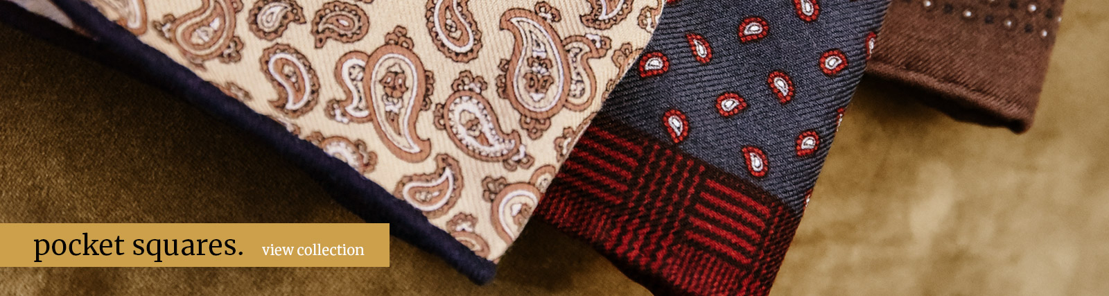 Sir Redman pocket squares