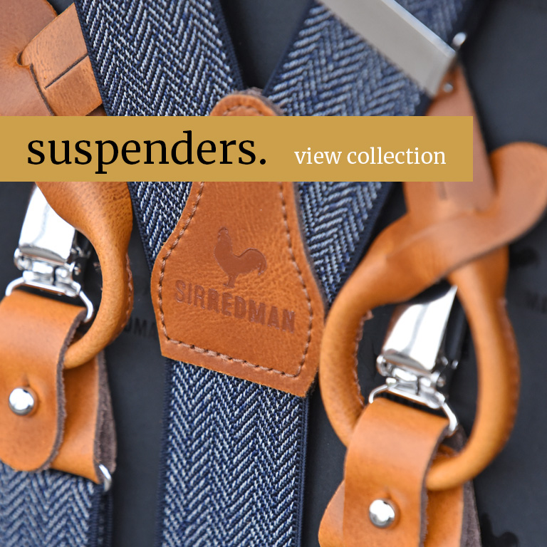 Sir Redman suspenders